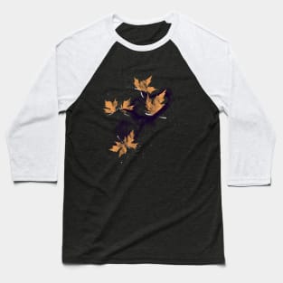Autumn Butterflies Baseball T-Shirt